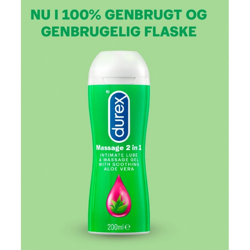 Durex Play 2in1 - Żel Aloesowy Masujący I Smarujący 200ml